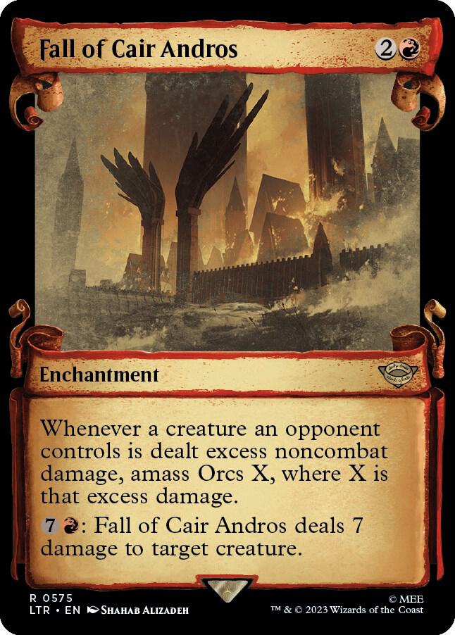 Fall of Cair Andros (Showcase Scrolls) [Universes Beyond: The Lord of the Rings: Tales of Middle-earth] 575