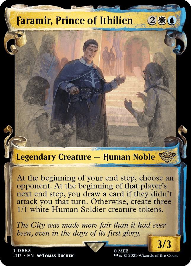 Faramir, Prince of Ithilien (Showcase Scrolls) [Universes Beyond: The Lord of the Rings: Tales of Middle-earth] 653