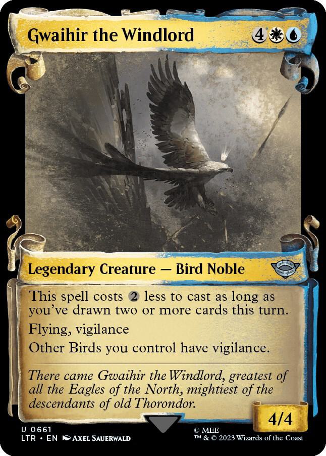 Gwaihir the Windlord (Showcase Scrolls) [Universes Beyond: The Lord of the Rings: Tales of Middle-earth] 661