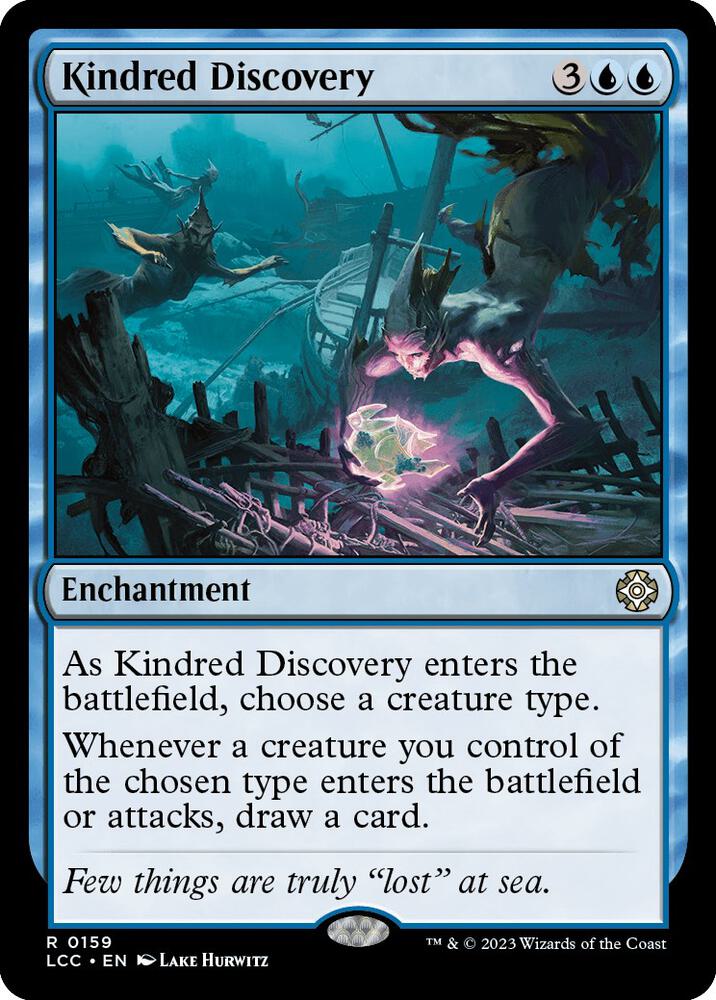 Kindred Discovery [Commander: The Lost Caverns of Ixalan] 159