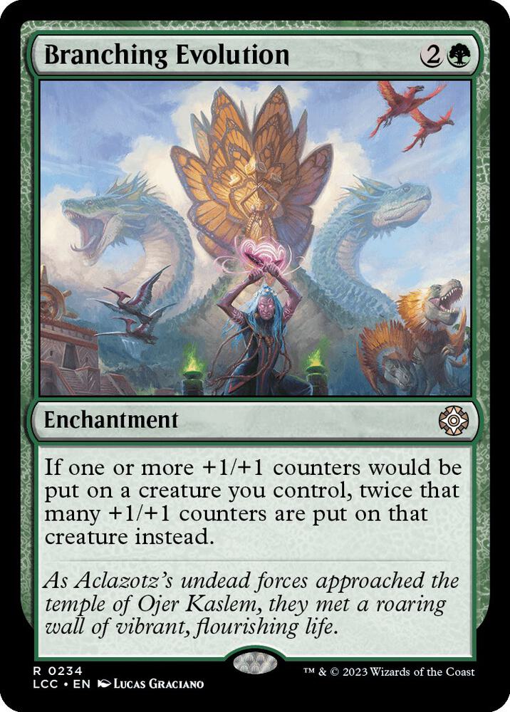 Branching Evolution [Commander: The Lost Caverns of Ixalan] 234