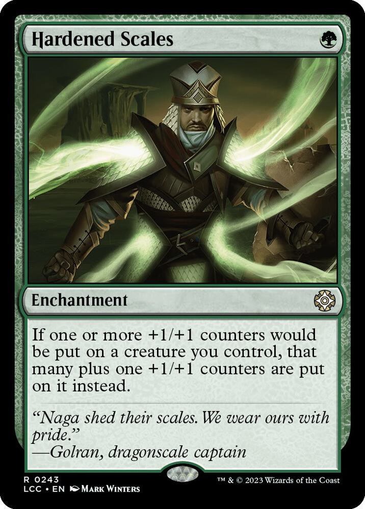 Hardened Scales [Commander: The Lost Caverns of Ixalan] 243