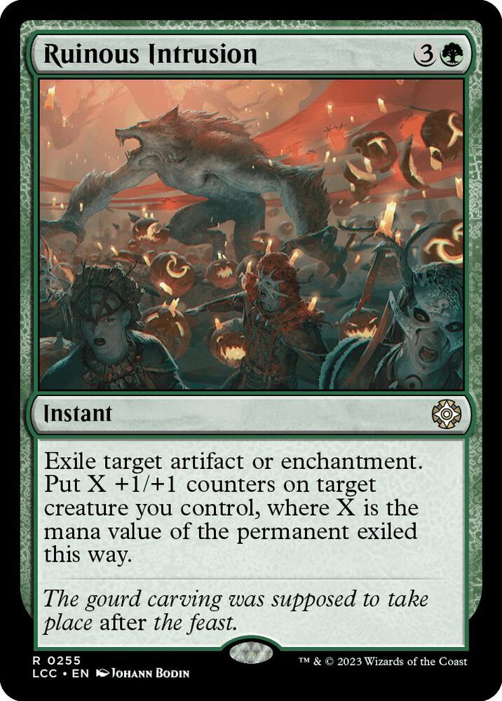 Ruinous Intrusion [Commander: The Lost Caverns of Ixalan] 255