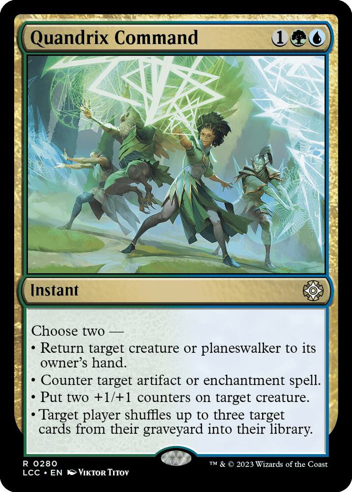Quandrix Command [Commander: The Lost Caverns of Ixalan] 280