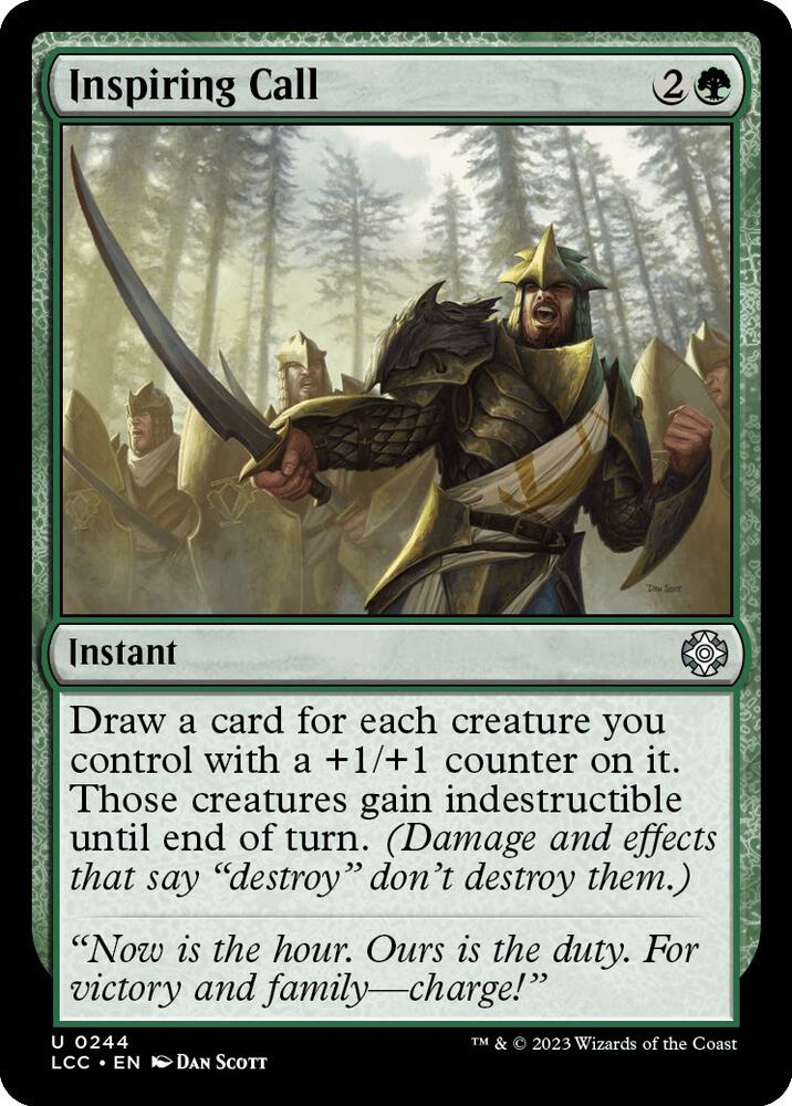 Inspiring Call [Commander: The Lost Caverns of Ixalan] 244