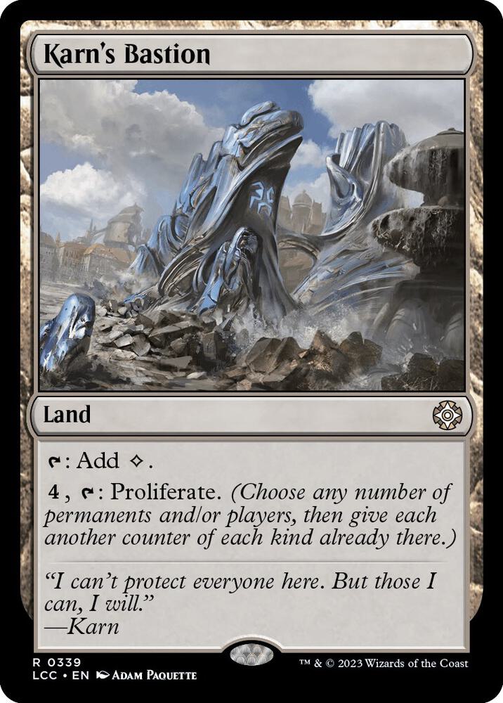Karn's Bastion [Commander: The Lost Caverns of Ixalan] 339