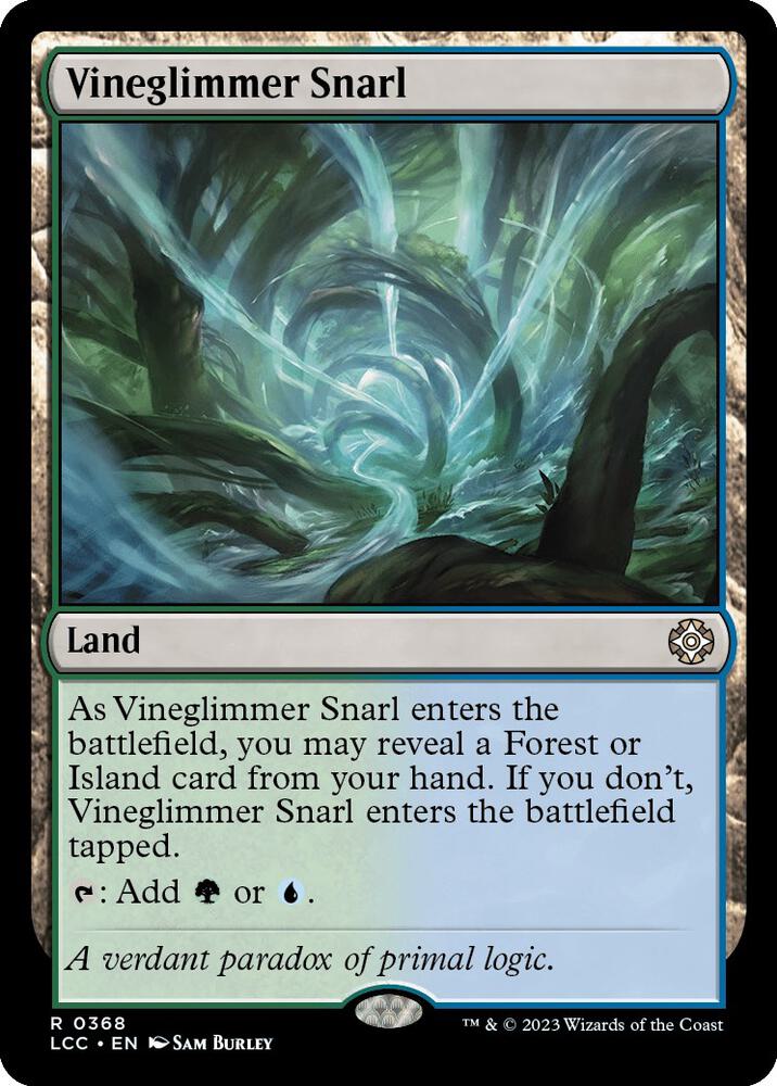 Vineglimmer Snarl [Commander: The Lost Caverns of Ixalan] 368