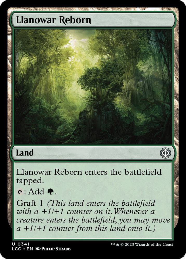 Llanowar Reborn [Commander: The Lost Caverns of Ixalan] 341