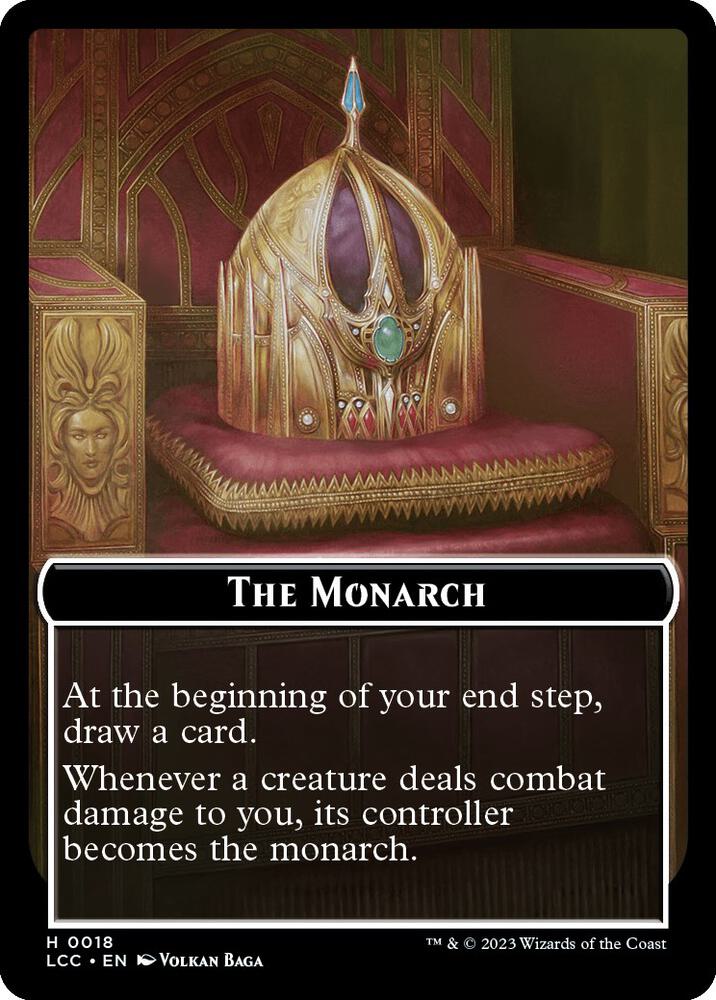The Monarch // Pirate Double-Sided Token [Commander: The Lost Caverns of Ixalan] 18 // 5