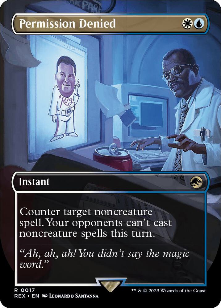 Permission Denied (Borderless) [Universes Beyond: Jurassic World Collection] 17