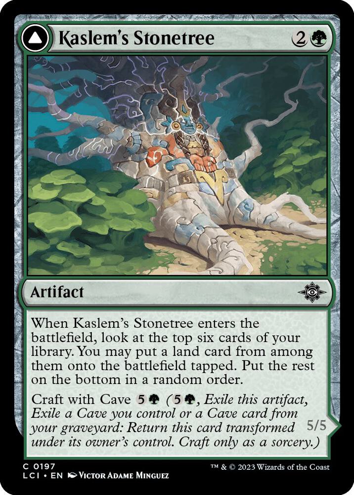 Kaslem's Stonetree [The Lost Caverns of Ixalan] 197