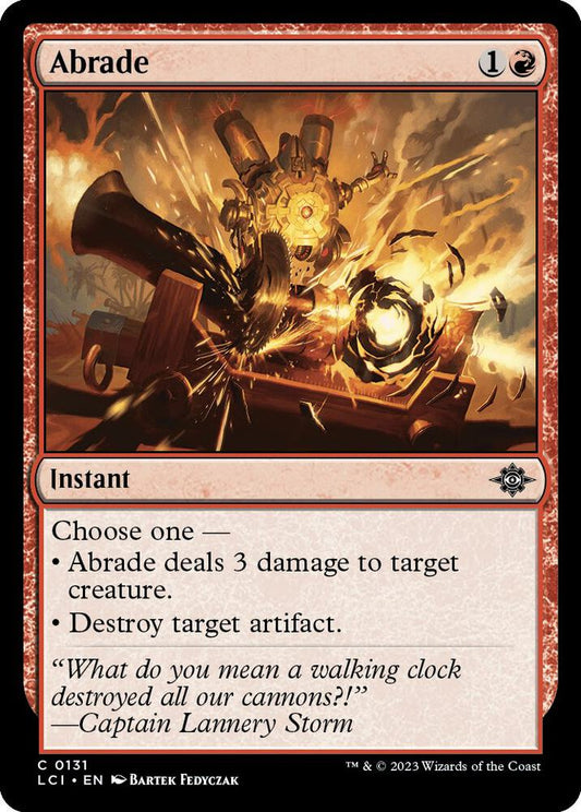 Abrade [The Lost Caverns of Ixalan] 131