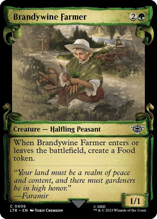 Brandywine Farmer (Showcase Scrolls) [Universes Beyond: The Lord of the Rings: Tales of Middle-earth] 606