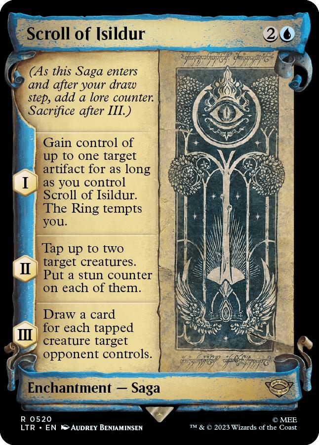 Scroll of Isildur (Showcase Scrolls) [Universes Beyond: The Lord of the Rings: Tales of Middle-earth] 520