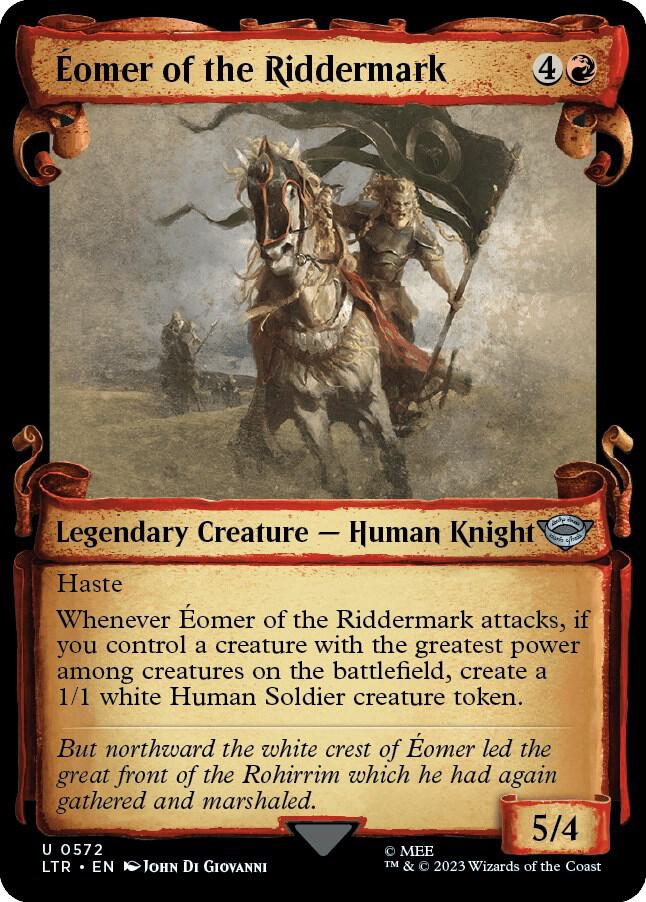 Eomer of the Riddermark (Showcase Scrolls) [Universes Beyond: The Lord of the Rings: Tales of Middle-earth] 572