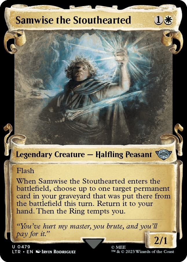 Samwise the Stouthearted (Showcase Scrolls) [Universes Beyond: The Lord of the Rings: Tales of Middle-earth] 479