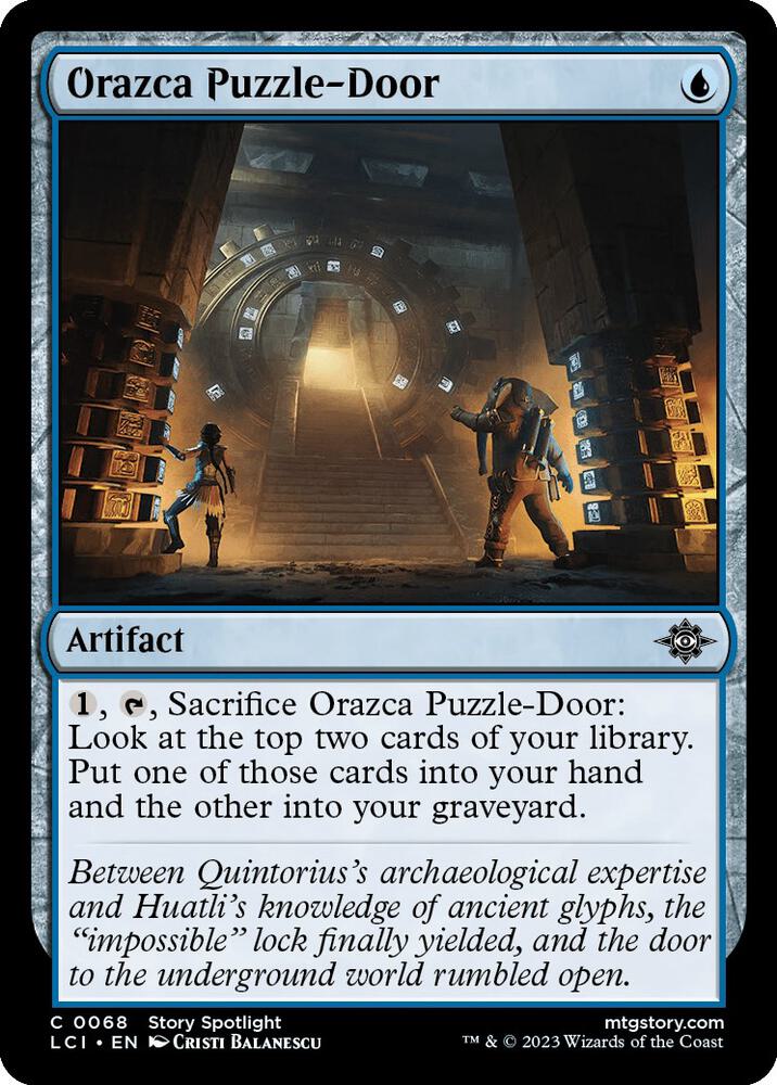 Orazca Puzzle-Door [The Lost Caverns of Ixalan] 68
