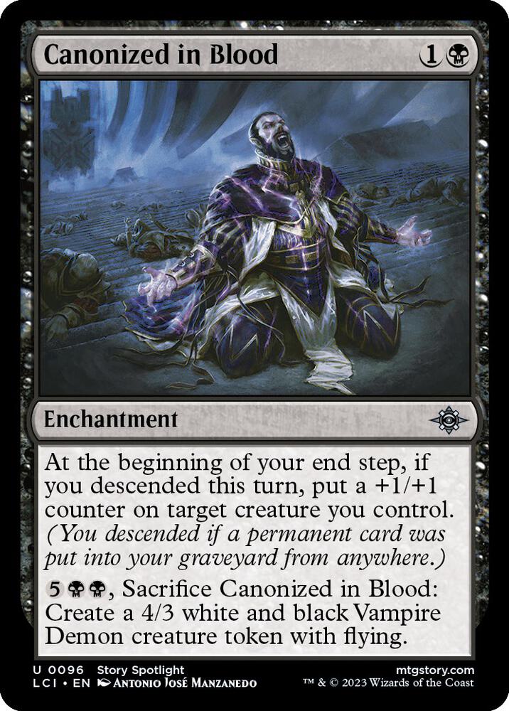 Canonized in Blood [The Lost Caverns of Ixalan] 96