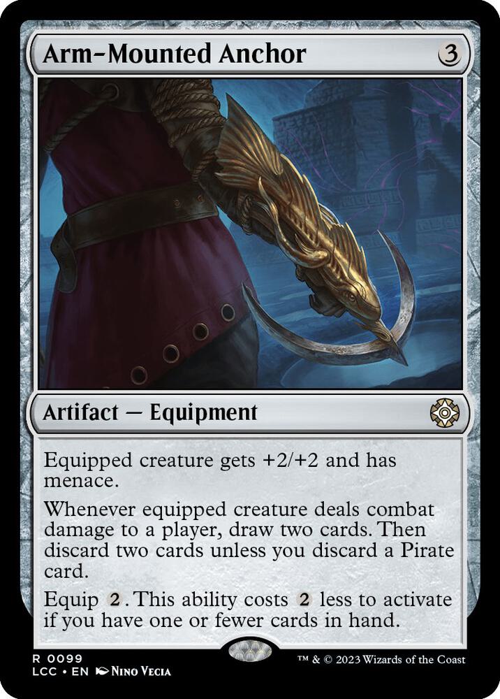 Arm-Mounted Anchor [Commander: The Lost Caverns of Ixalan] 99