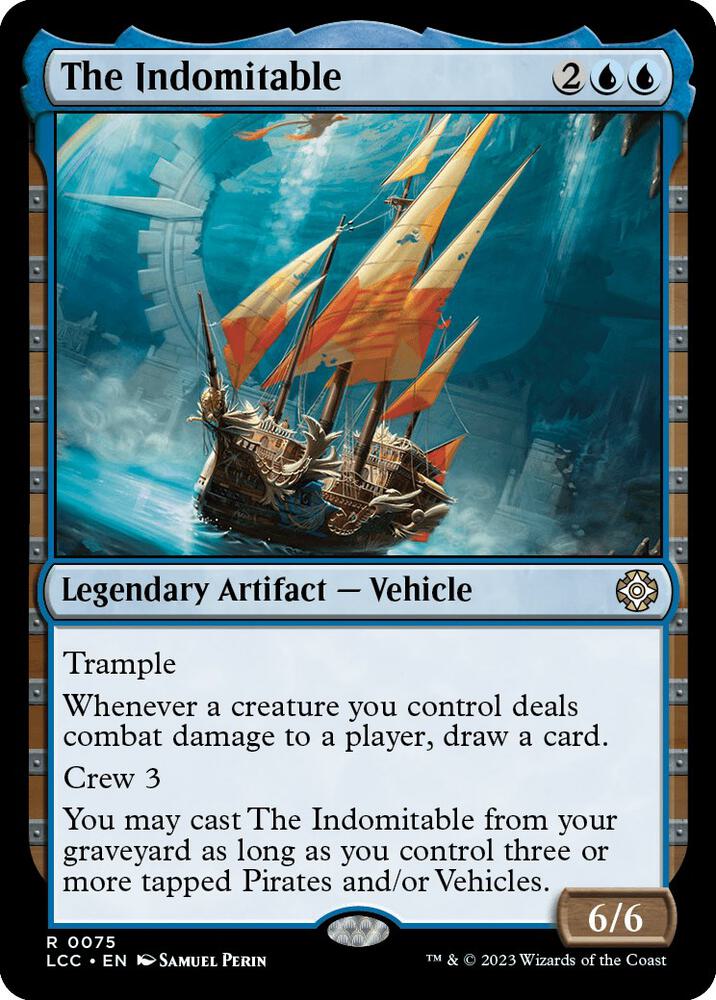 The Indomitable [Commander: The Lost Caverns of Ixalan] 75