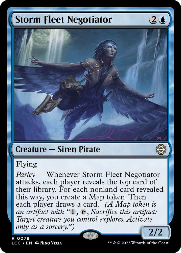 Storm Fleet Negotiator [Commander: The Lost Caverns of Ixalan] 78
