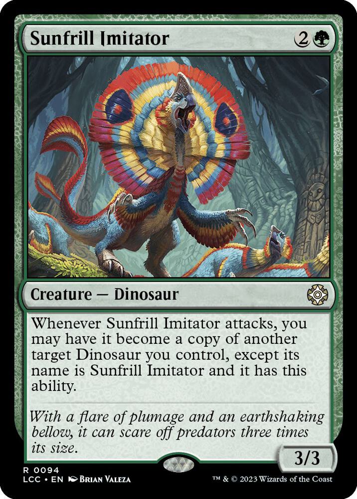 Sunfrill Imitator [Commander: The Lost Caverns of Ixalan] 94