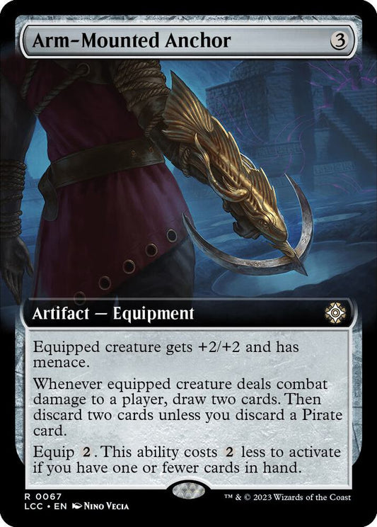 Arm-Mounted Anchor (Extended Art) [Commander: The Lost Caverns of Ixalan] 67
