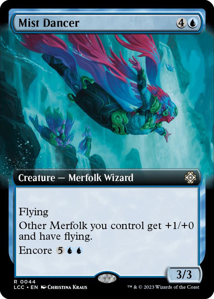 Mist Dancer (Extended Art) [Commander: The Lost Caverns of Ixalan] 44