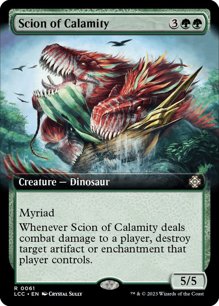 Scion of Calamity (Extended Art) [Commander: The Lost Caverns of Ixalan] 61