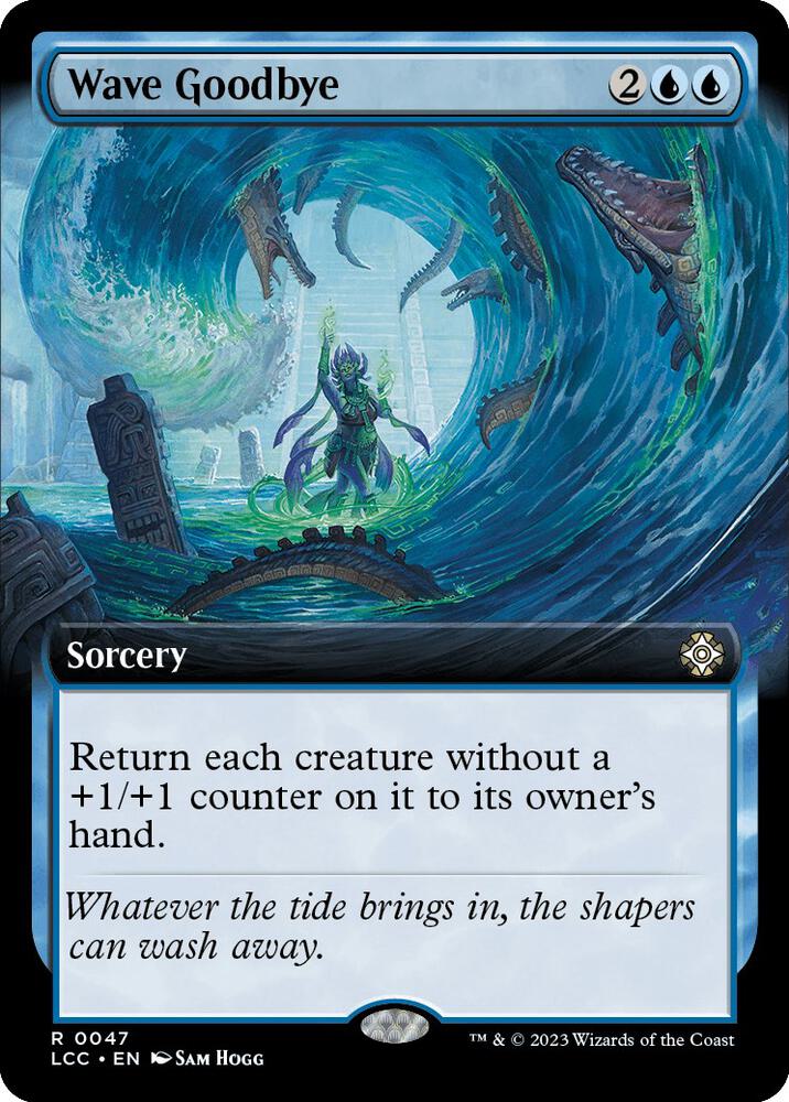 Wave Goodbye (Extended Art) [Commander: The Lost Caverns of Ixalan] 47