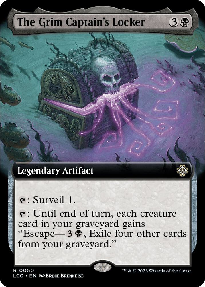 The Grim Captain's Locker (Extended Art) [Commander: The Lost Caverns of Ixalan] 50