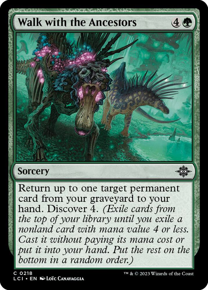 Walk with the Ancestors [The Lost Caverns of Ixalan] 218