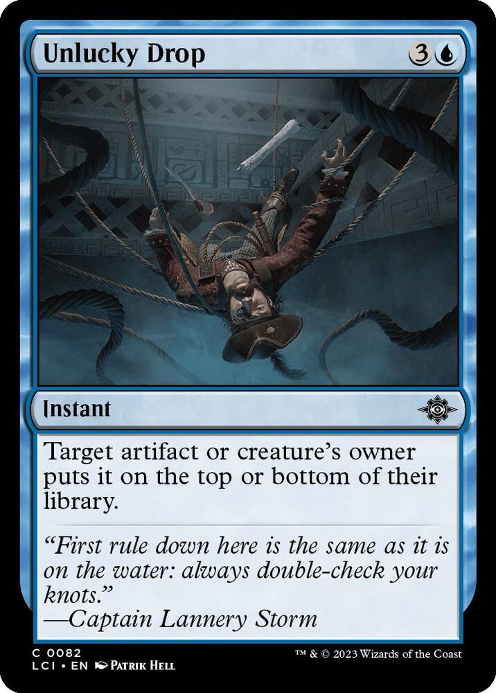 Unlucky Drop [The Lost Caverns of Ixalan] 82