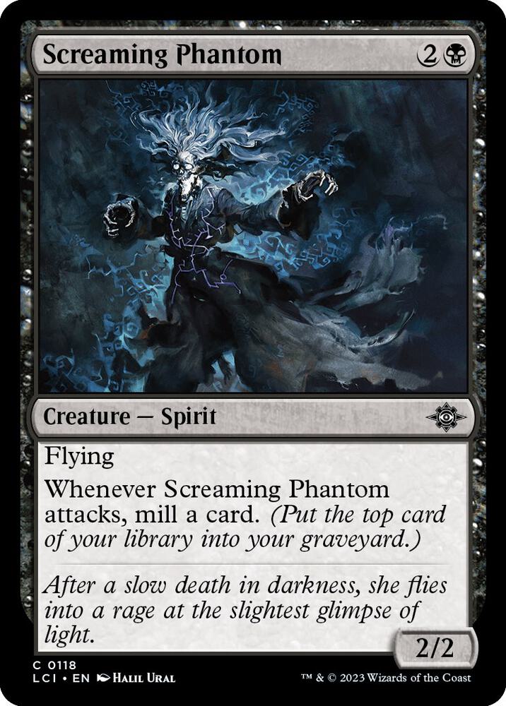 Screaming Phantom [The Lost Caverns of Ixalan] 118