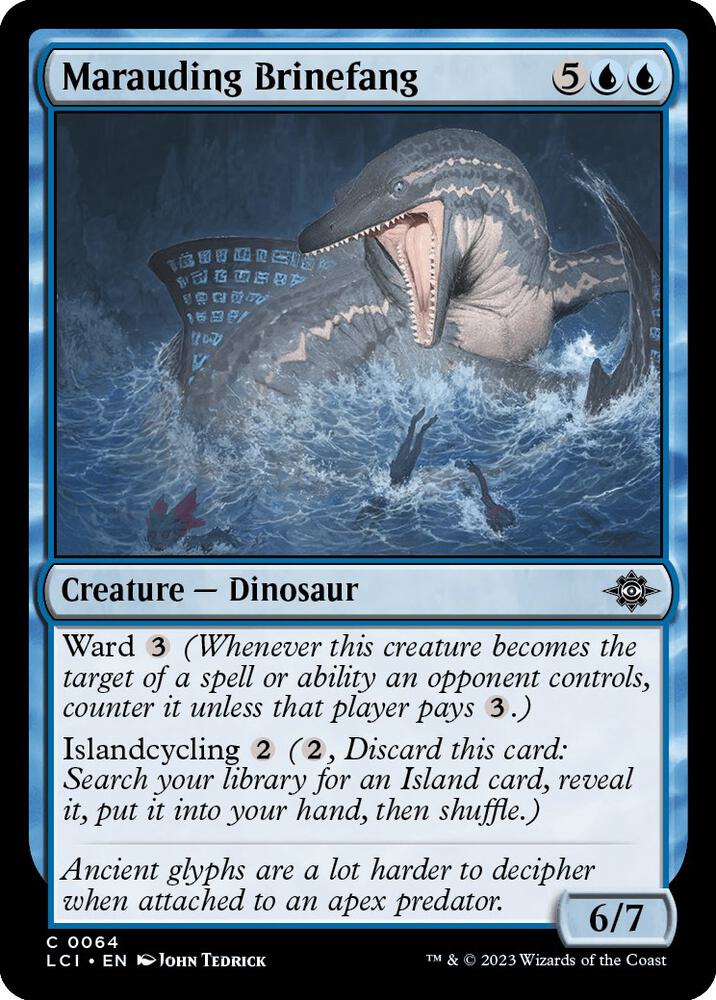 Marauding Brinefang [The Lost Caverns of Ixalan] 64