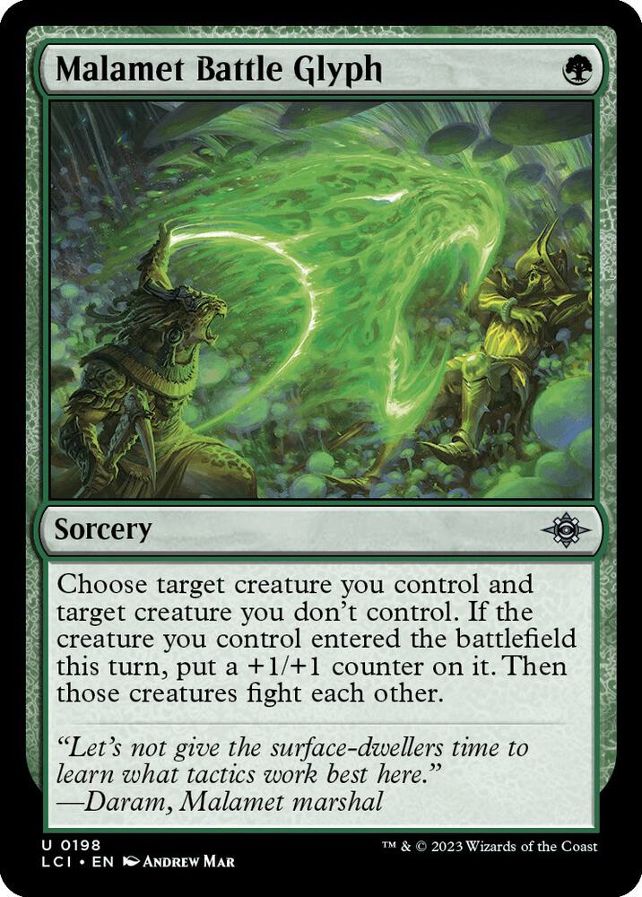 Malamet Battle Glyph [The Lost Caverns of Ixalan] 198