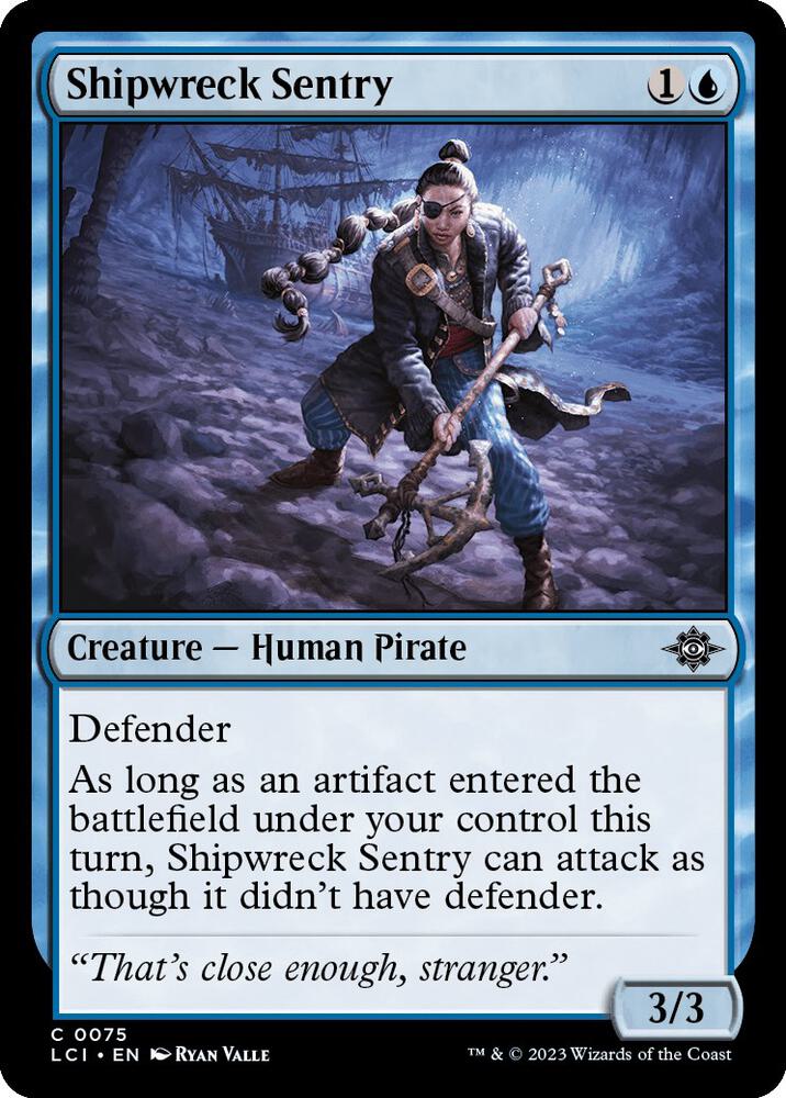 Shipwreck Sentry [The Lost Caverns of Ixalan] 75