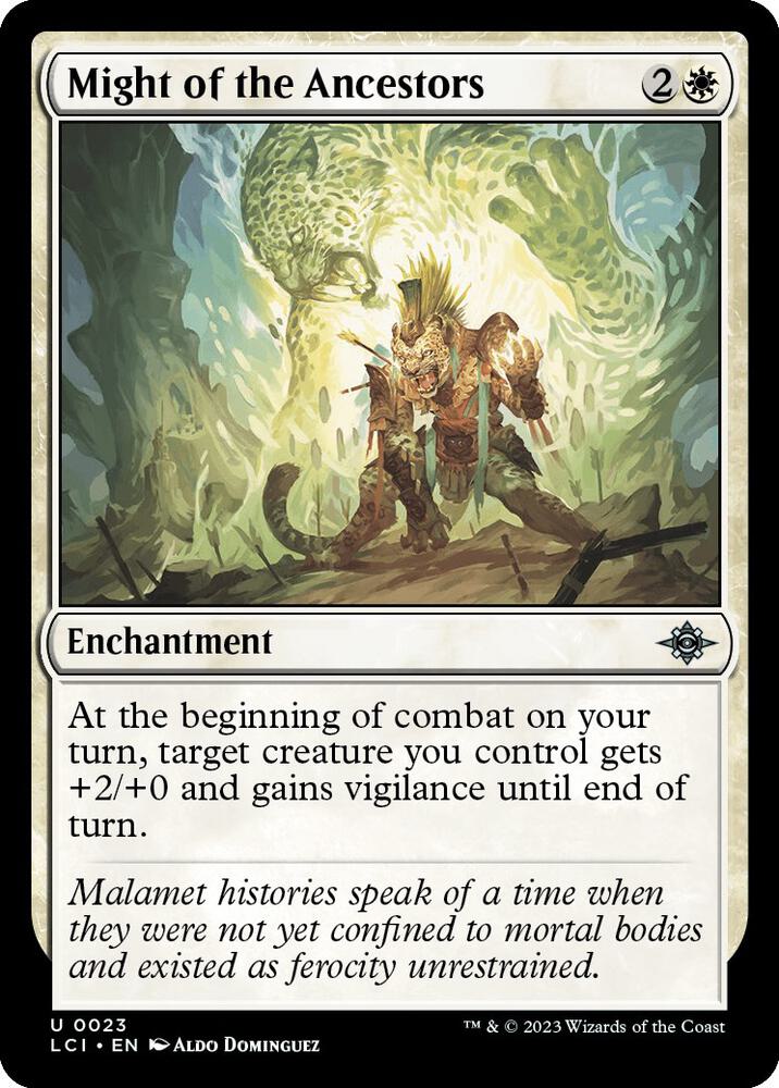 Might of the Ancestors [The Lost Caverns of Ixalan] 23