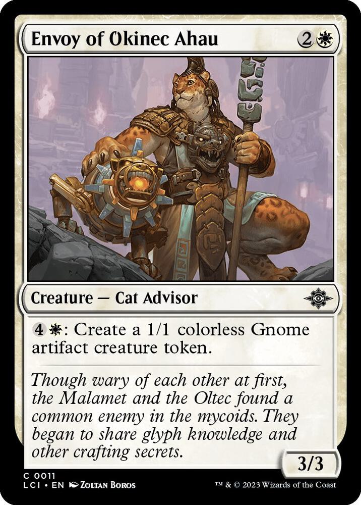 Envoy of Okinec Ahau [The Lost Caverns of Ixalan] 11