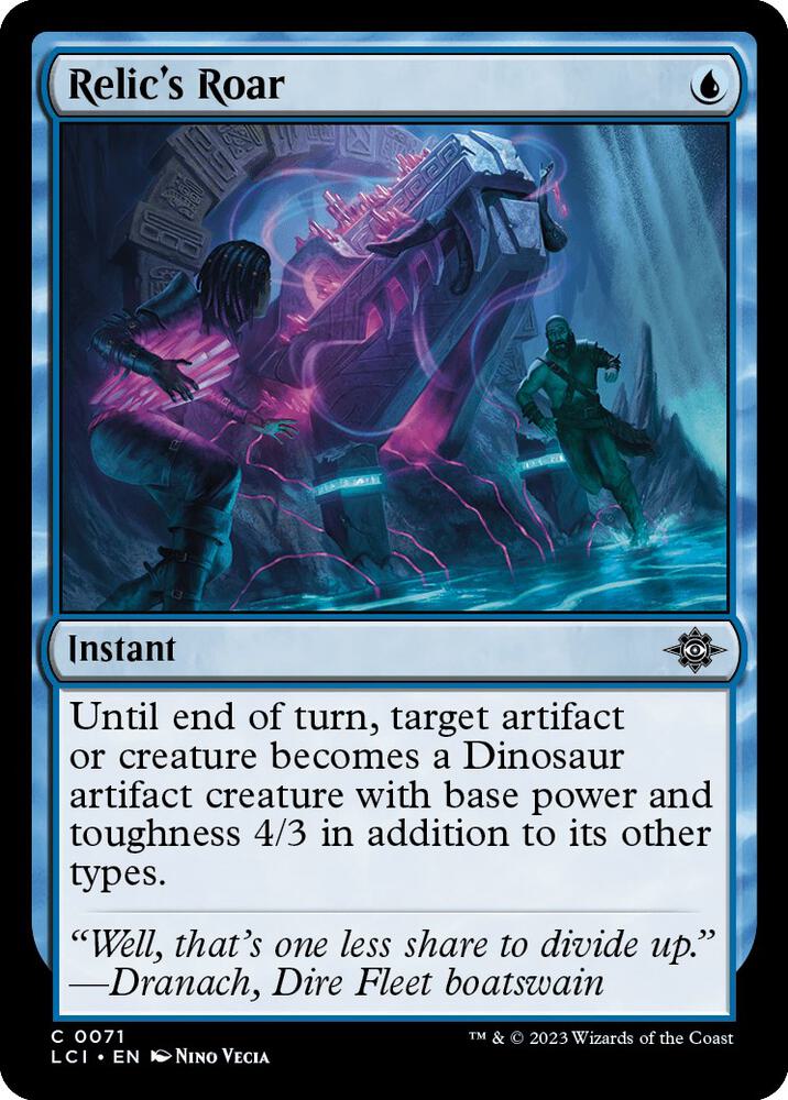 Relic's Roar [The Lost Caverns of Ixalan] 71