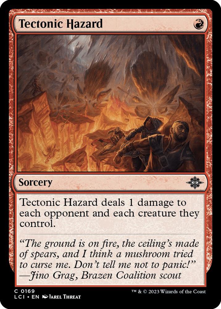 Tectonic Hazard [The Lost Caverns of Ixalan] 169