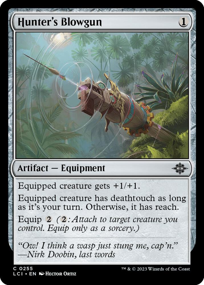 Hunter's Blowgun [The Lost Caverns of Ixalan] 255