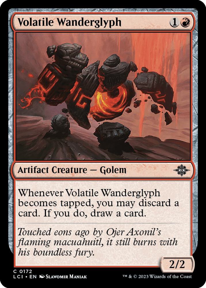 Volatile Wanderglyph [The Lost Caverns of Ixalan] 172