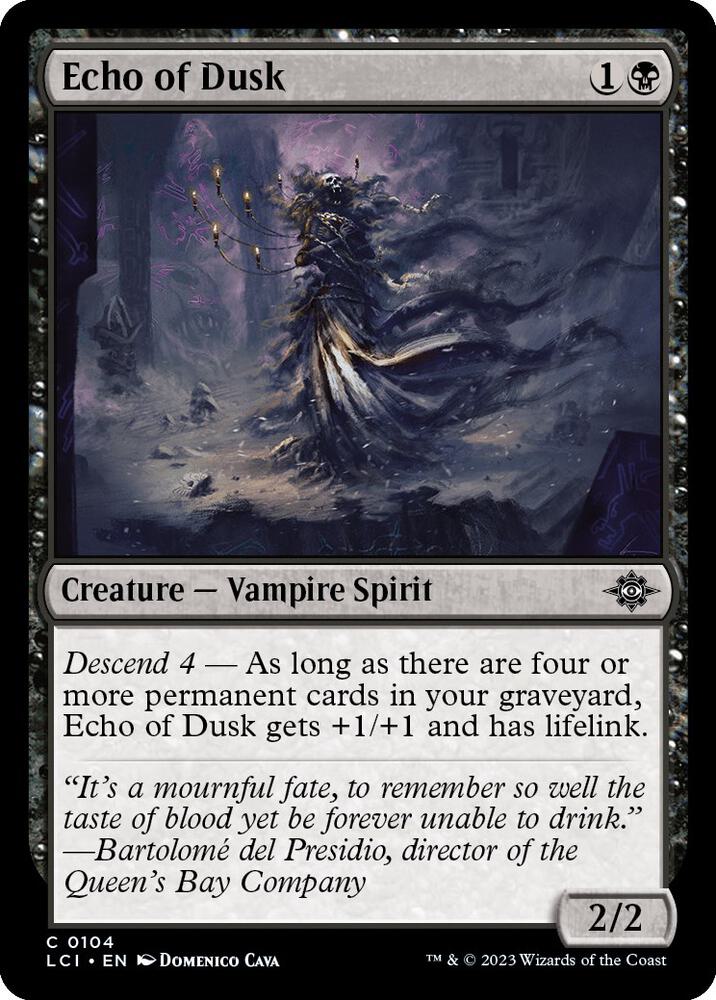 Echo of Dusk [The Lost Caverns of Ixalan] 104