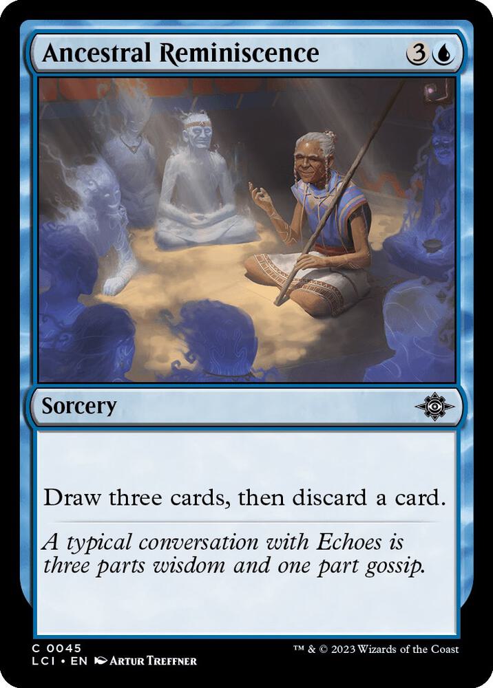 Ancestral Reminiscence [The Lost Caverns of Ixalan] 45