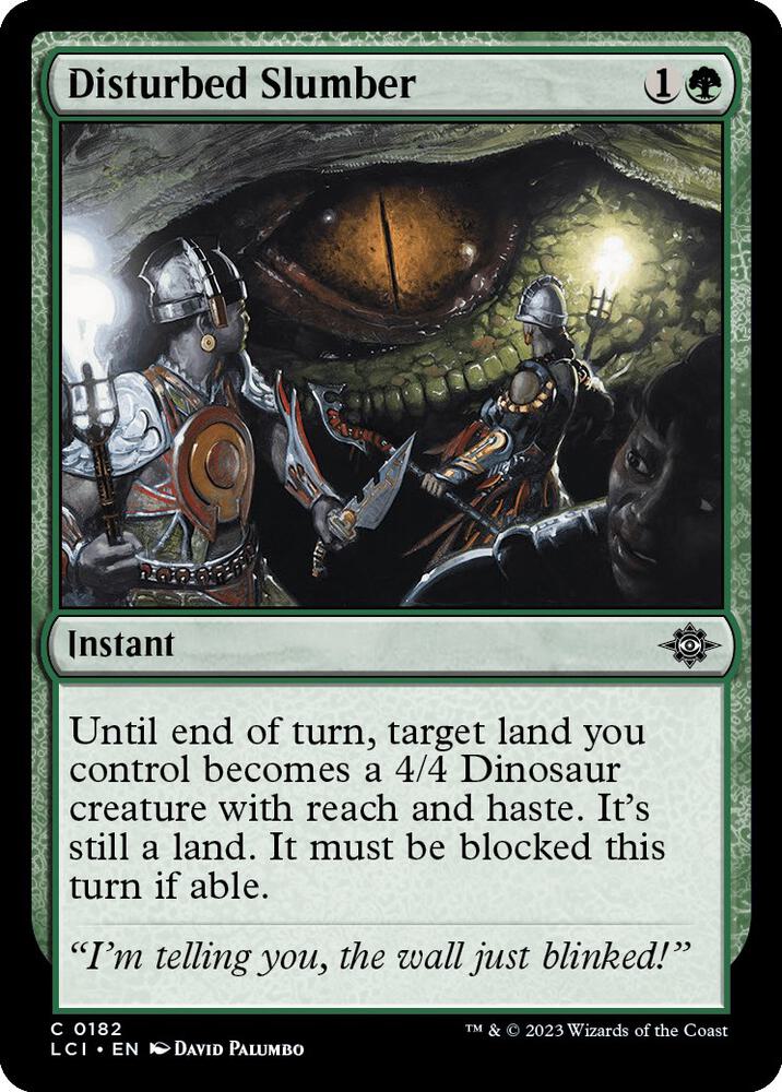 Disturbed Slumber [The Lost Caverns of Ixalan] 182