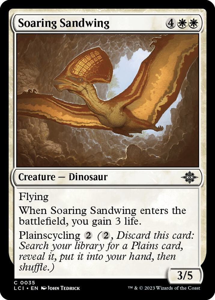 Soaring Sandwing [The Lost Caverns of Ixalan] 35