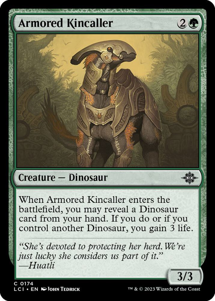 Armored Kincaller [The Lost Caverns of Ixalan] 174