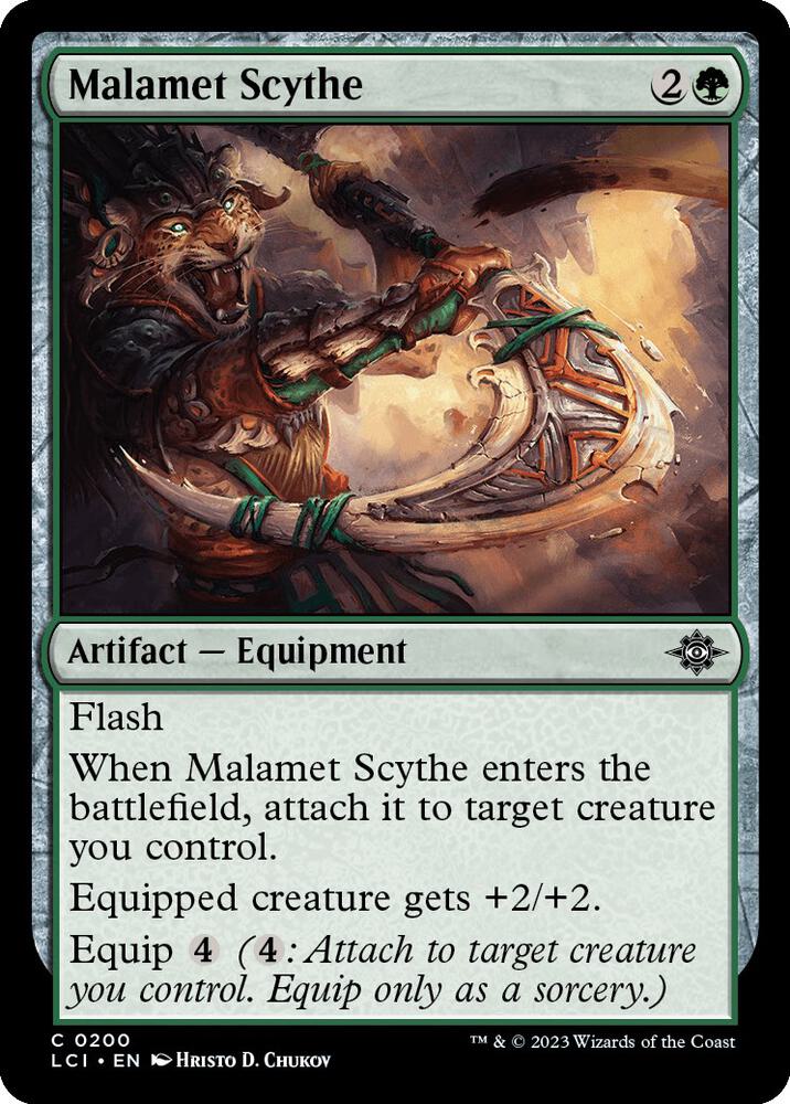 Malamet Scythe [The Lost Caverns of Ixalan] 200