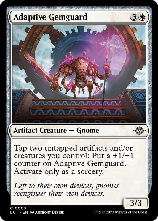 Adaptive Gemguard [The Lost Caverns of Ixalan] 3